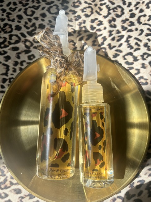 spray parfumé collection léopard