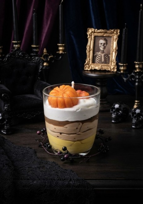 Bougie pumpkin spiced latte bougie tendance collection halloween Bougie pumpkin spiced latte bougie tendance collection halloween