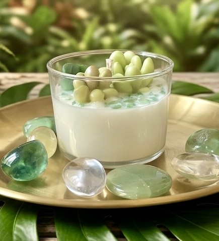 bougie citronnelle succulente - la résistance face aux moustiques
