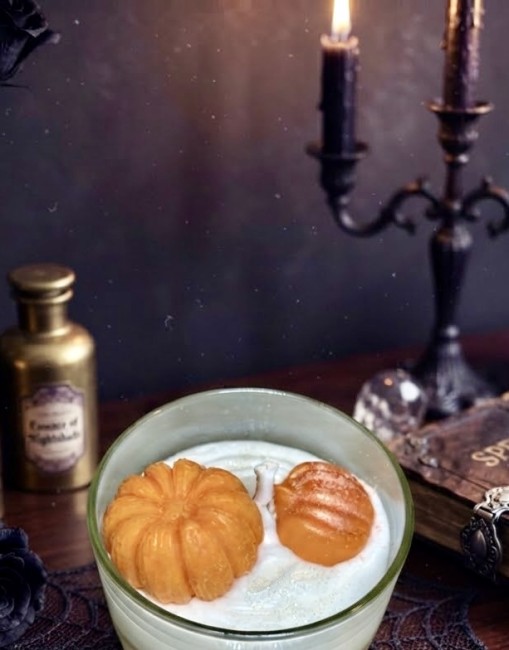 Bougie pumpkin spiced latte bougie tendance collection halloween Bougie pumpkin spiced latte bougie tendance collection halloween