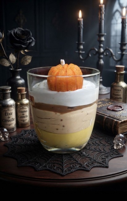 Bougie pumpkin spiced latte bougie tendance collection halloween Bougie pumpkin spiced latte bougie tendance collection halloween