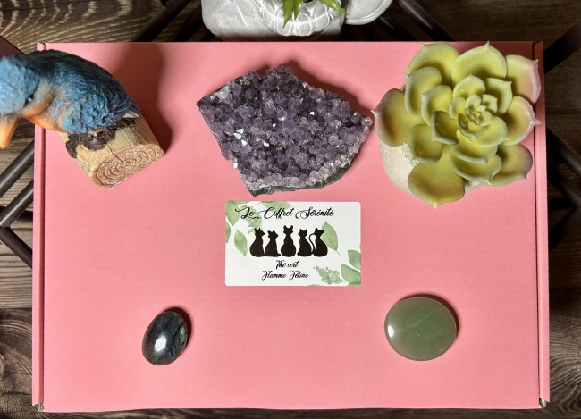 Coffret Sérénité Flamme Féline ! Produits parfumants et relaxants!