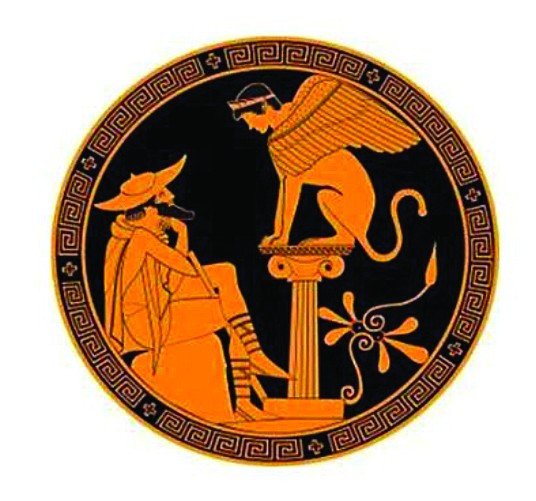 Médaillon sphinx