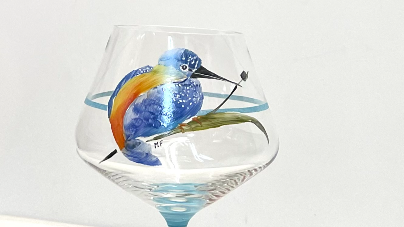 décor du martin-pêcheur 