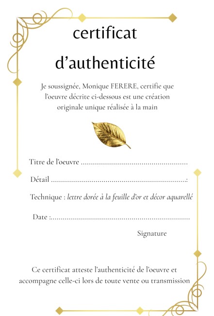 le certificat