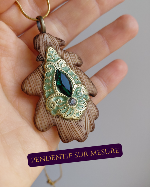 Pendentif sur mesure
