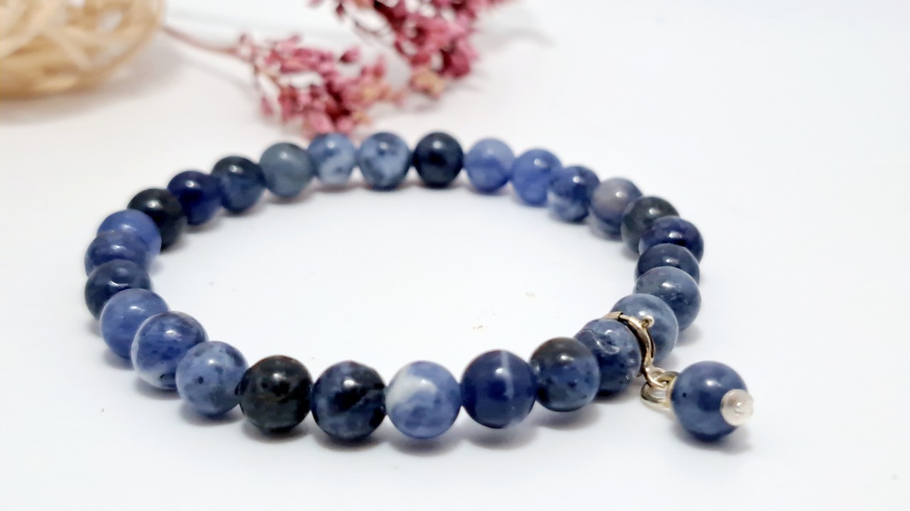 bracelet pierre naturelle sodalite