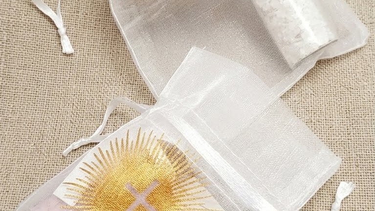 pochon cadeau invité communion