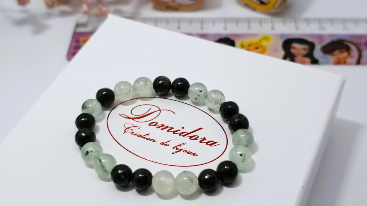 bracelet pierre naturelle jade nephrite enuresie
