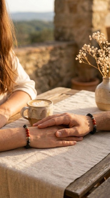 bracelets distance pour séparation couple gays, lesbiennes, trans, amis, parents proches en pierre naturelle jaspe rouge et pierre de lave bracelets distance pour séparation couple gays, lesbiennes, trans, amis, parents proches en pierre naturelle jaspe rouge et pierre de lave