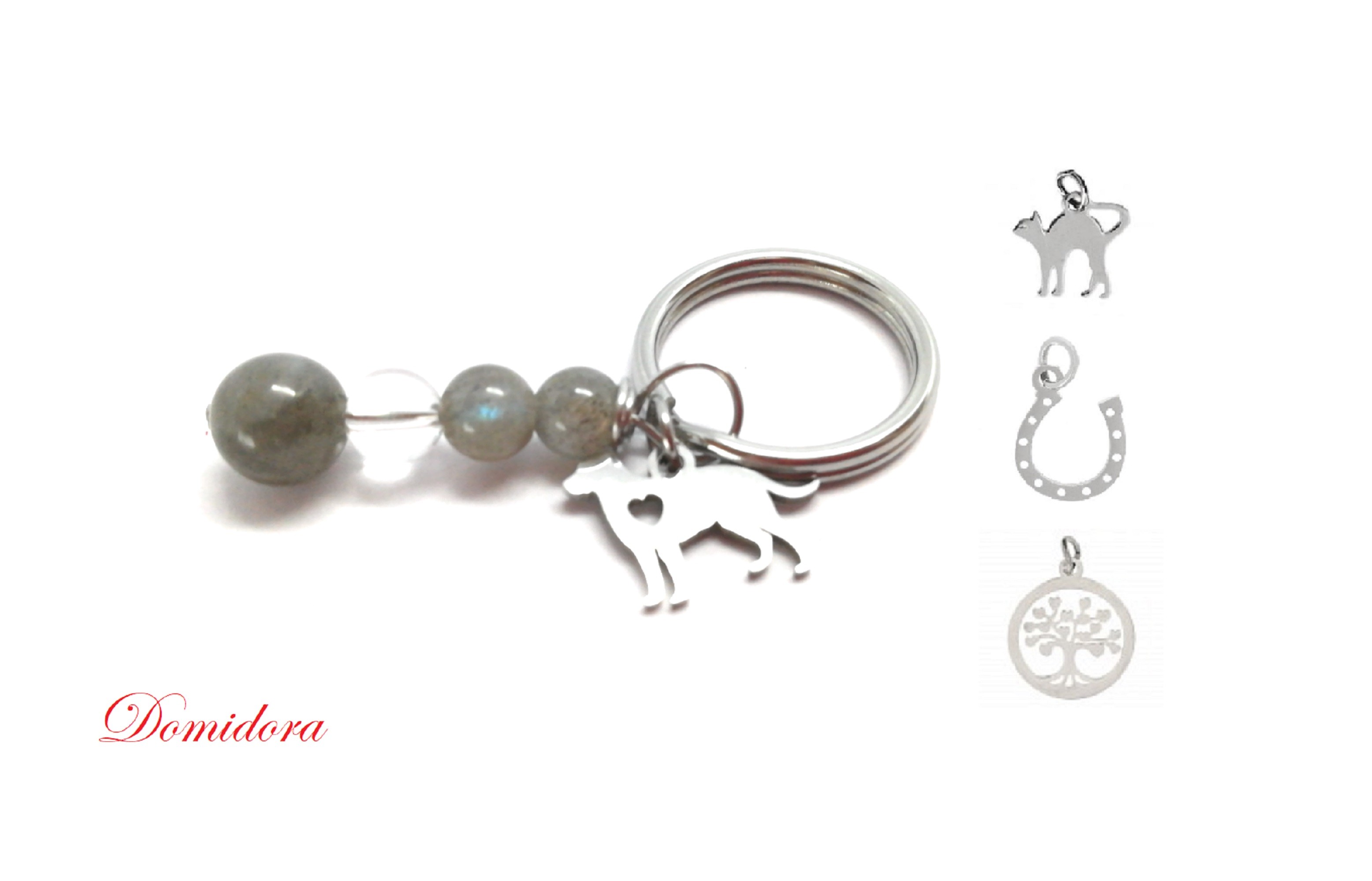 Breloques Os Chien - Lot De 50, Blanc, Alliage Zinc - Pour Colliers Animaux, Bijoux DIY, Porte-clés, Décoration