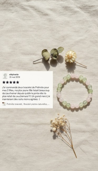 avis cliente prehnite avis cliente sur bracelet préhnite