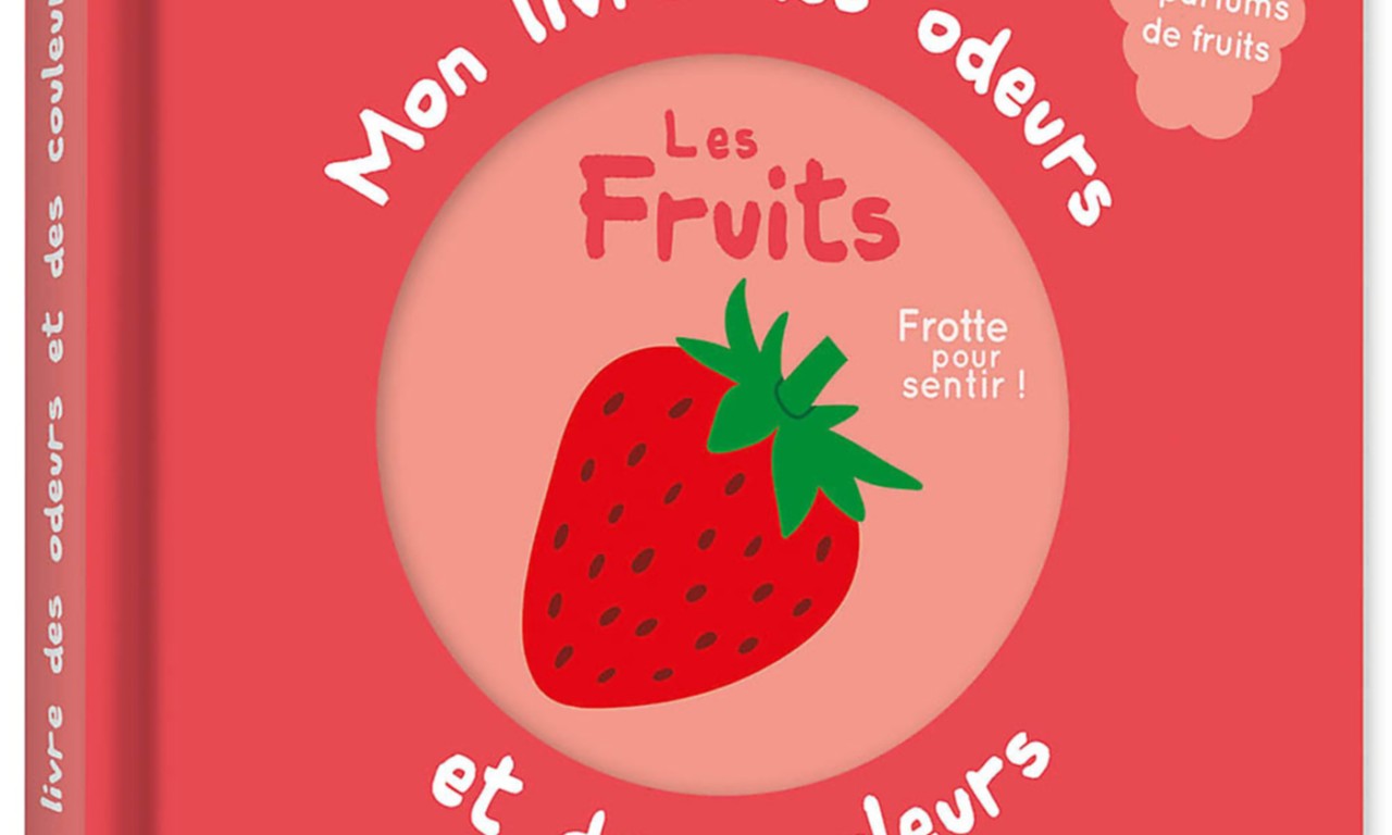 livre d'éveil couleur et odeur