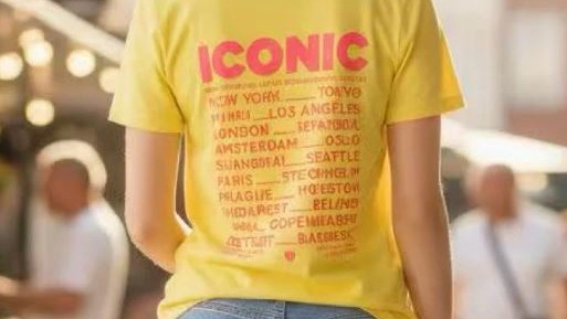 mode femme tshirt iconic