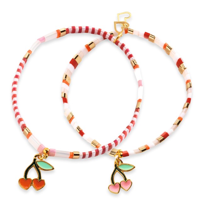 Kit créatif Perles Cerises et bracelets à créer Djeco – activité manuelle dès 8 ans – Lilie & Co
