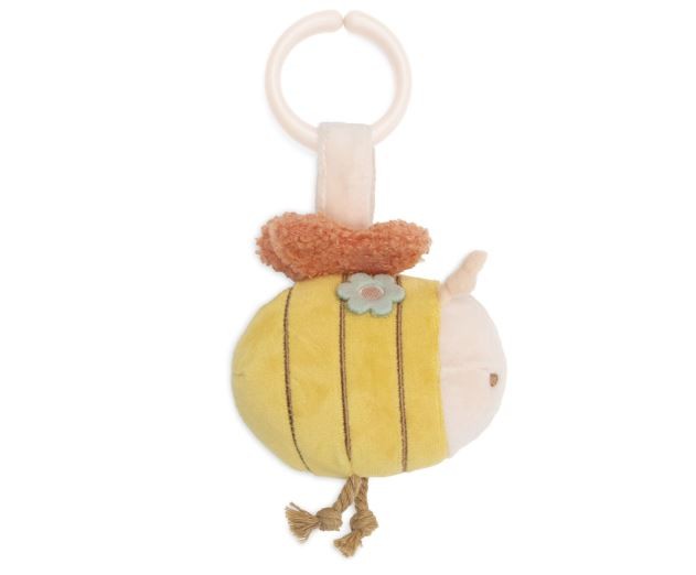 Abeille-hochet-suspendu-jollein Hochet abeille Jollein à accrocher à la poussette