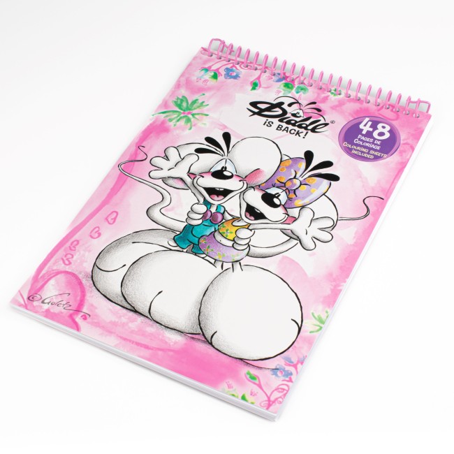 cahier de coloriage diddl et diddlina
