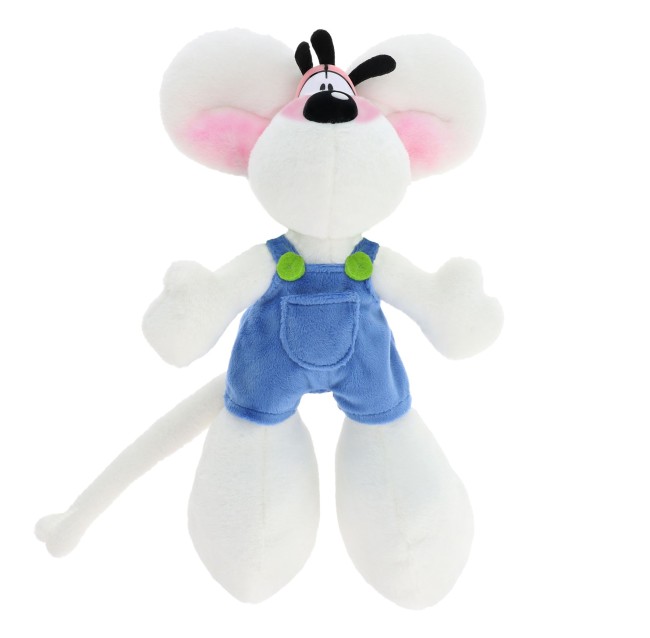 Peluche DIDDL en salopette bleue 20 cm