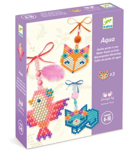 atelier créatif perles magiques djeco animaux