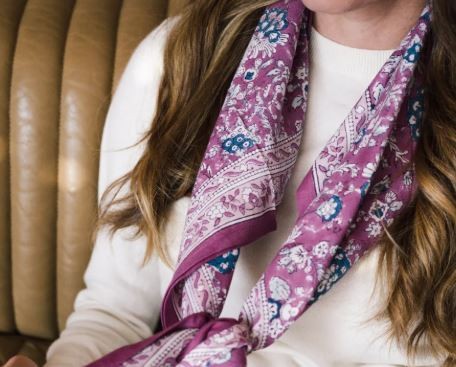 foulard bindi atelier kiala bouquet