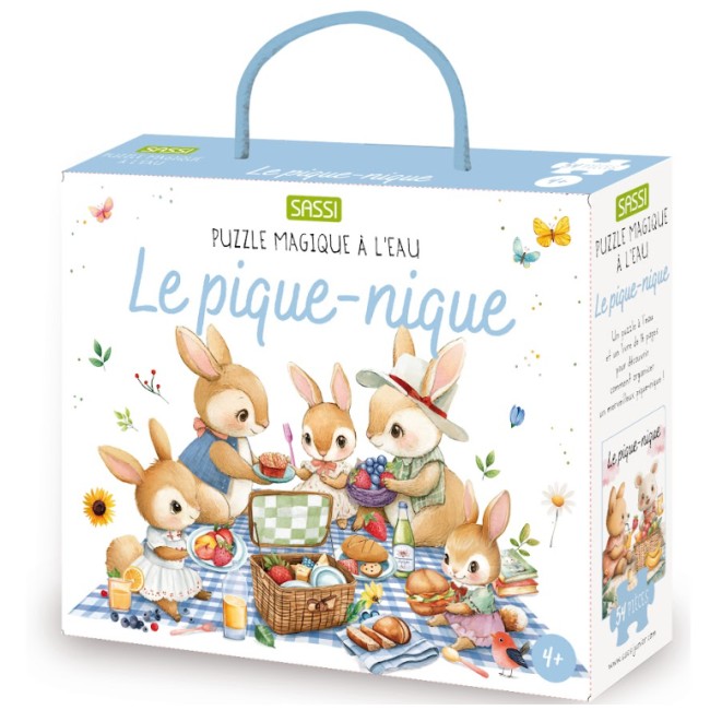 puzzle magique lapins