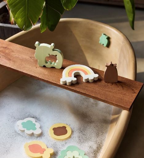 jeu-puzzle-de-bain-arc-en-ciel-jollein (8) jeu puzzle de bain en mousse - arc en ciel - hippopotame - jollein