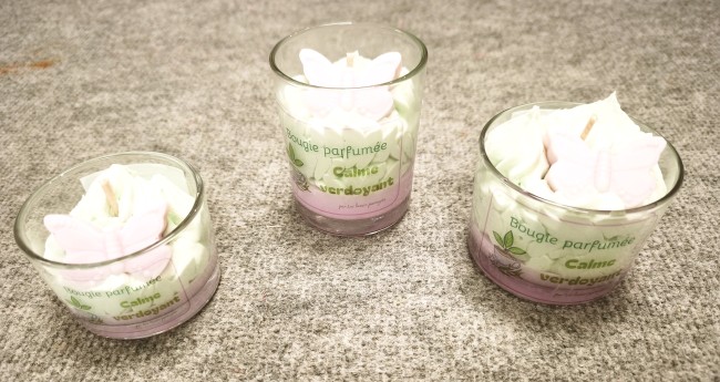 Bougie parfumé calme verdoyant