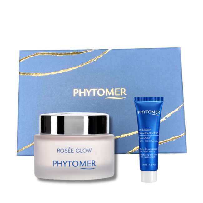 Coffret Crème Rosée Glow - Repulpante Éclat | PHYTOMER