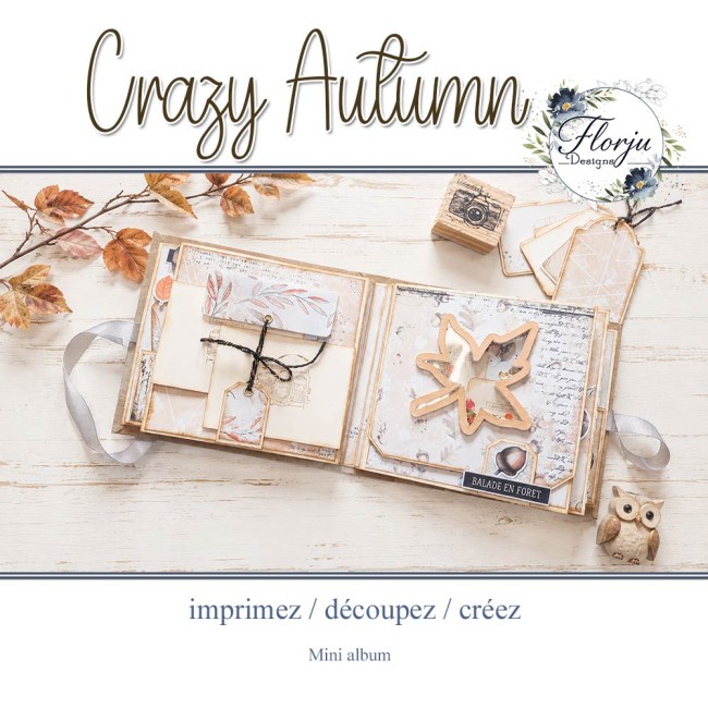 pages de l' album avec la collection numérique Crazy autumn album avec la collection numérique Crazy autumn