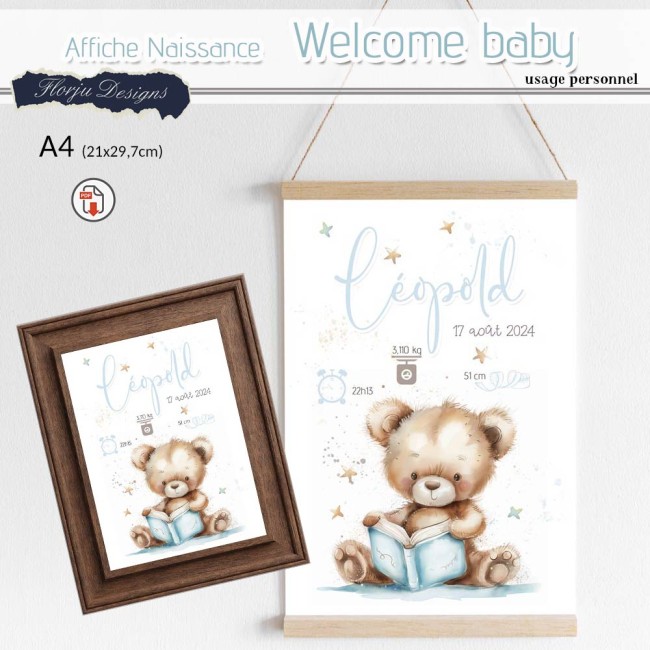 affiche_Welcomebaby_florju_PV