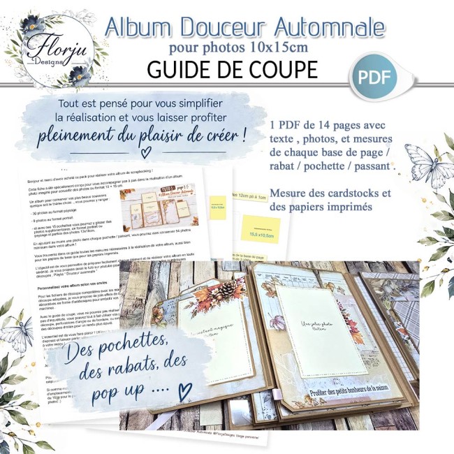 Guide de coupe Album Douceur automnale PDF