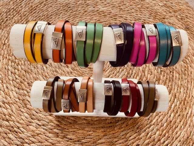 Bracelet cuir 3 tours