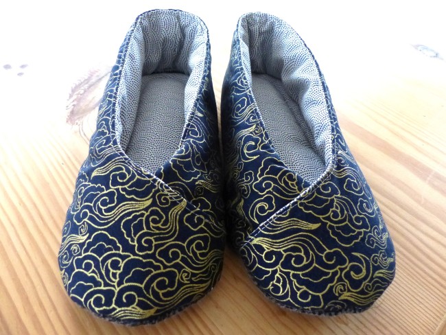 Chaussons femme kimono 