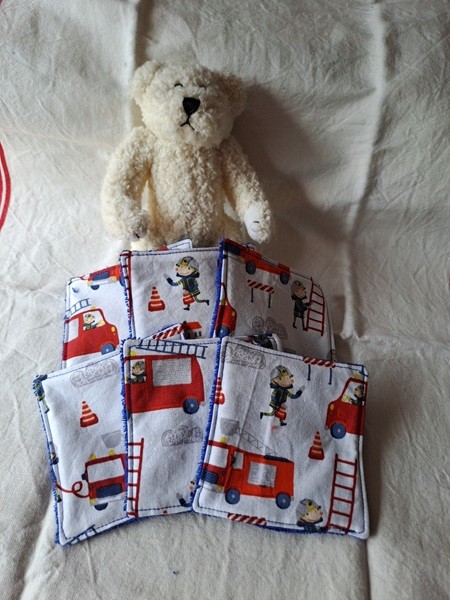 lingettes pompiers