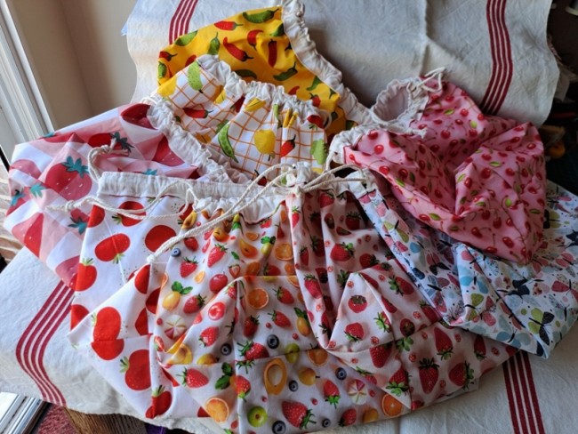 sacs pour salade S