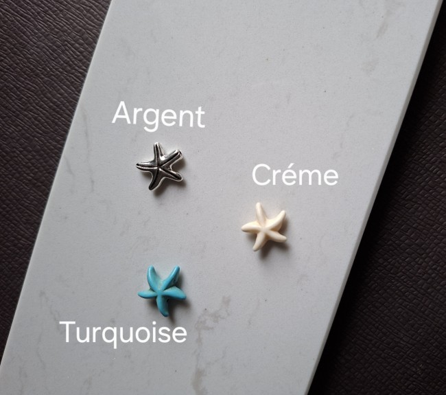 Nuancier étoiles de mer