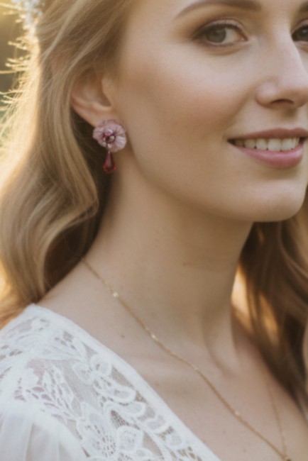 Boucles d'oreilles Rosetta