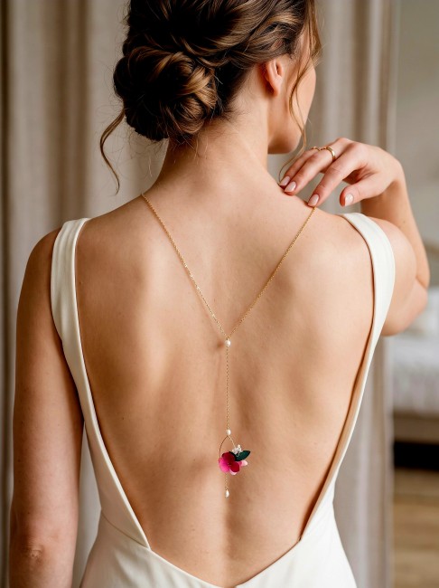 Collier de dos nu Jovanira