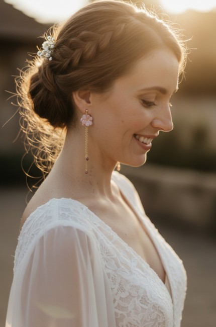 Fleurs d'oreilles Rosetta
