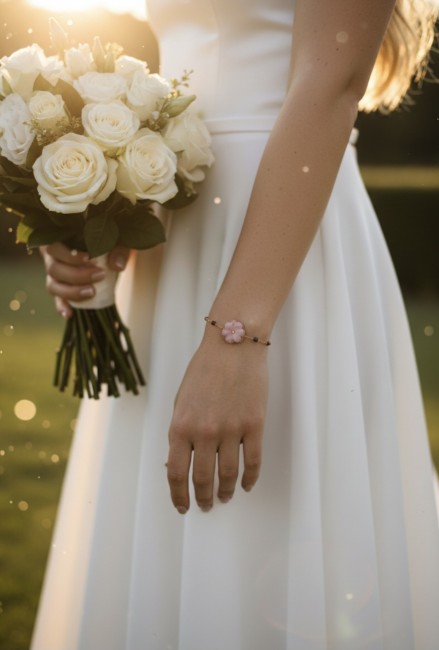 Bracelet fleurs Rosetta