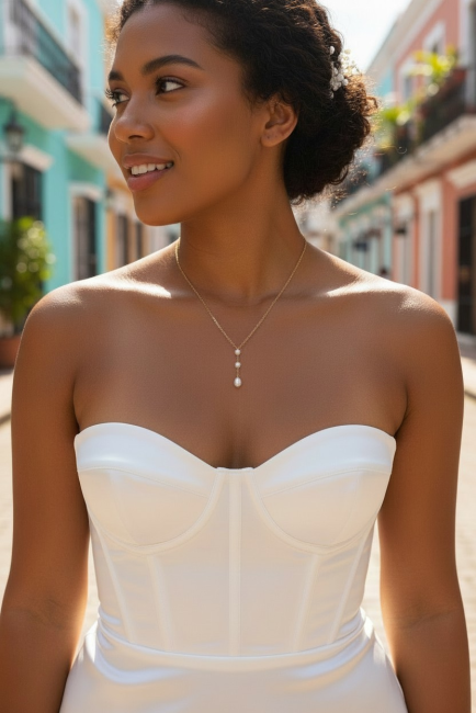 Collier de mariée Vera