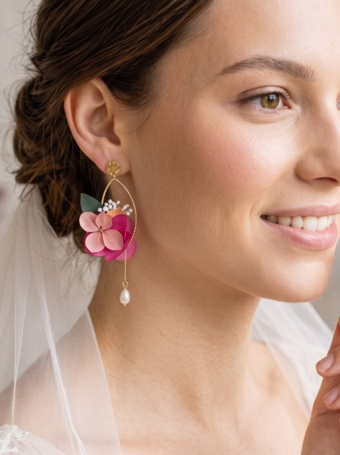 Bijoux fleuris Jovanira