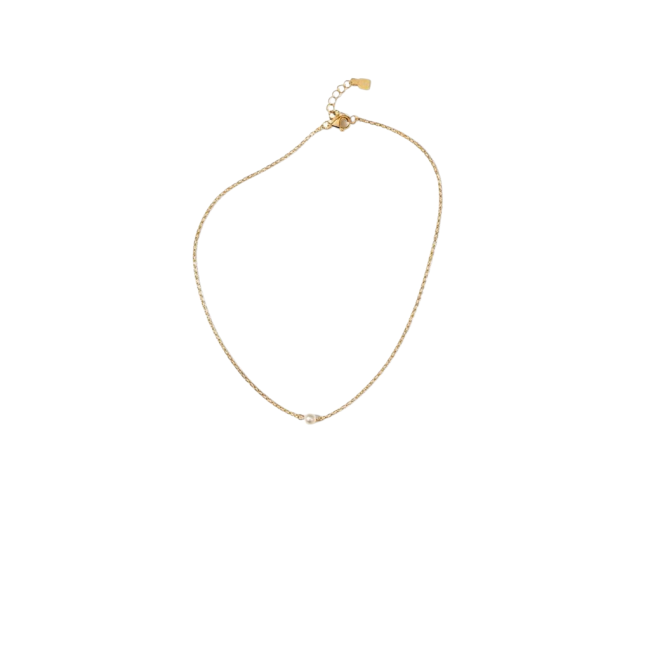 Collier de mariée perle unique