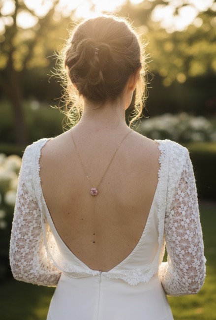 Collier dos nu Rosetta