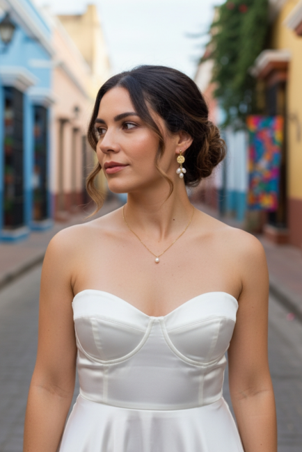 Imen- parure perles de culture