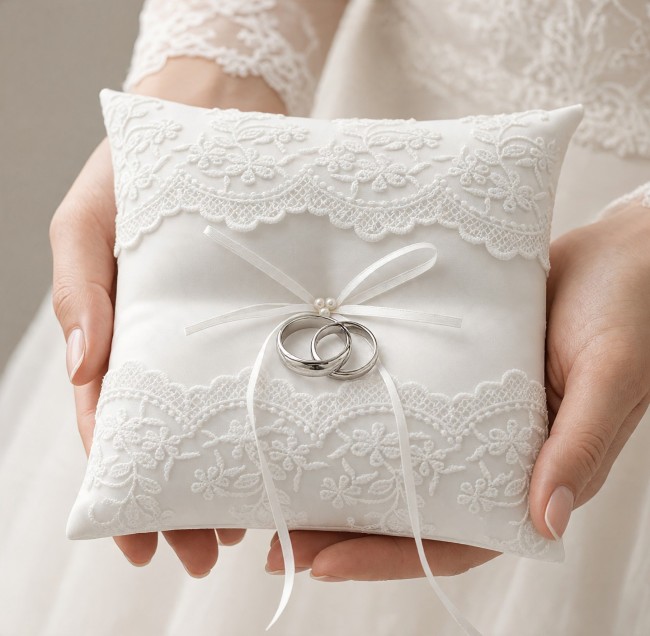 Lara- coussin blanc