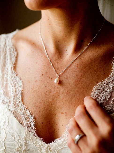 Collier mariée Flore