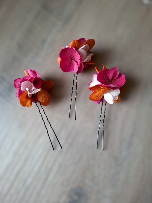Lot de 3 épingles Rocio