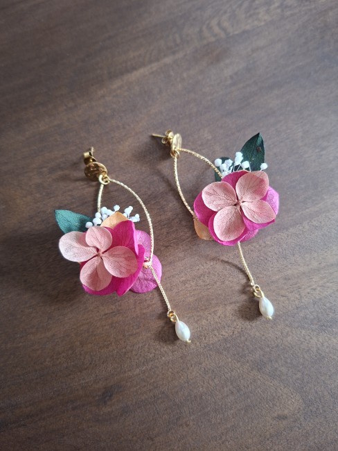 Boucles fleuries Jovanira