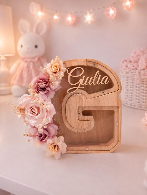 Tirelire personnalisée cadeau fille